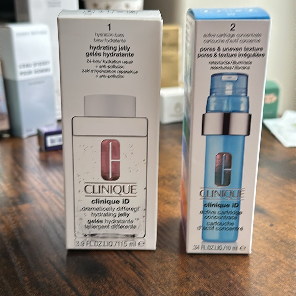 NIB Clinique ID hydrating jelly + pores texture